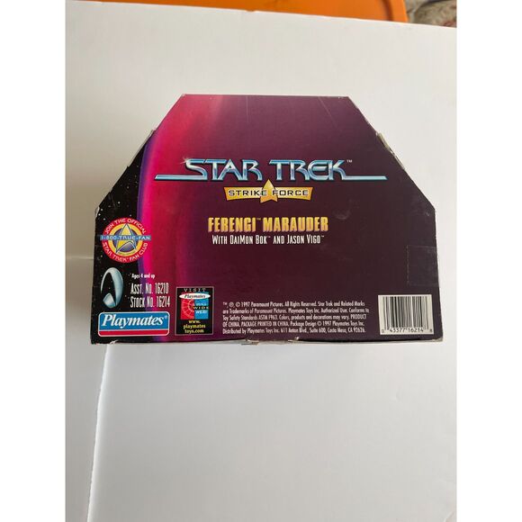 Star Trek Strike Force Lot 3 Mini Ship Replicas USS Enterprise, Ferengi, Klingon - Picture 9 of 13